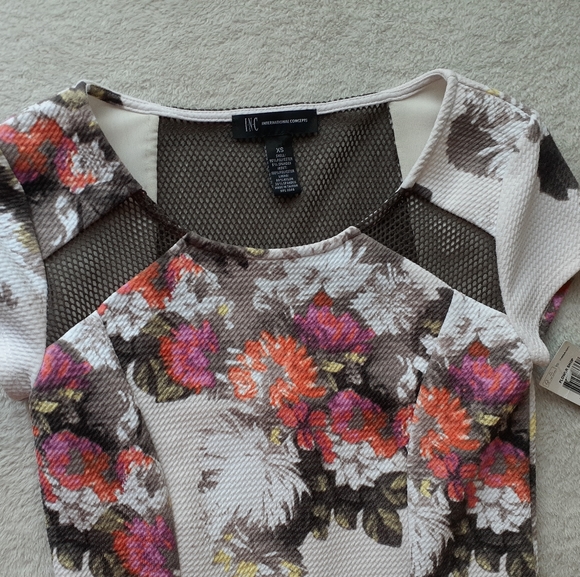 INC International Concepts Floral Dress - Picture 3 of 6